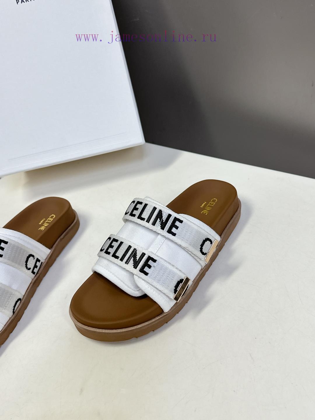 CELINE's New Spring And Summer Products Arc De Triomphe Retro Roman Sandals And Slippers Come I oqmdyjru - Image 4