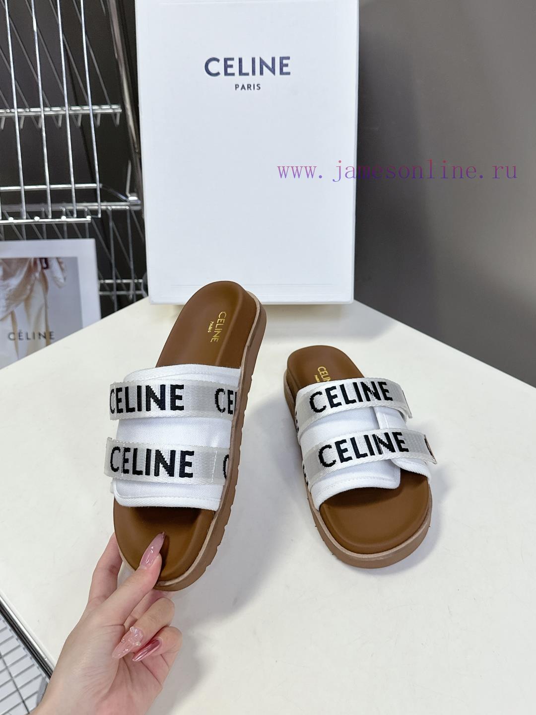 CELINE's New Spring And Summer Products Arc De Triomphe Retro Roman Sandals And Slippers Come I oqmdyjru - Image 5