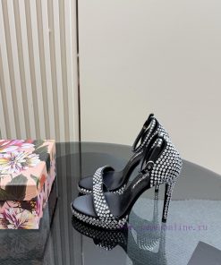 Dolce&Gabbana 25Ss Water Platform SandalsWater Diamonds On The Shoe UpperInner SheepskinFoot Pa fvsg31rd