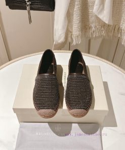 Single Shoe(Very) Brunello Cucinelli Fisherman's ShoesBC Classic Fisherman's Shoes With Hard Wo yia3nwm2