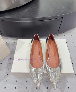 𝘼𝙢𝙞𝙣𝙖𝙈𝙪𝙖𝙙𝙙𝙙𝙞𝟐𝟓𝑭𝑾 Fashion Runway StylesFabric Silver MirrorInner SheepskinOriginal Injection Mol 34ztcv81
