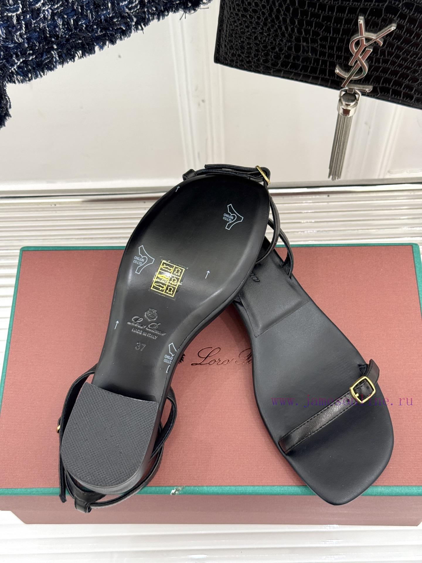 Loro Piana/Loro Piana Classic Retro BeautyStraw Sandals With Thick HeelsSimplicity Instant Fash a9jpn44i - Image 10