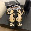 GUCCI 2025 Spring Edition New Waterproof Platform High Heel Walking Shoe Style Show———————————— 1w2sntem