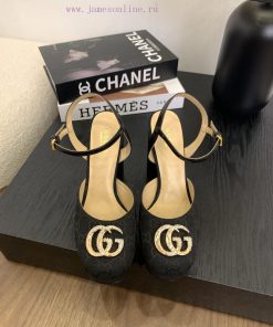 GUCCI 2025 Spring Edition New Waterproof Platform High Heel Walking Shoe Style Show———————————— 1w2sntem