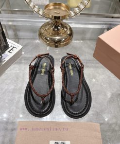Miu Miu 25ss Spring/summer New Style Clip On Sandals And Flip FlopsThe Official Websites Of Maj c2q01nlv