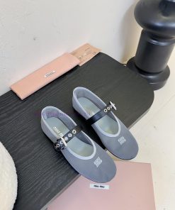 Pay Attention To The Prices Of 2 ModelsMiu Miu Hollow Weaving Ballet Shoes Single Shoes Miu Miu 53tyhkyh