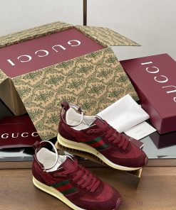Ankela Wine Red Gift Box Airplane Box Packaging 2025Gucci Re Motion Series Women's Sports Shoes 2nzyr18z