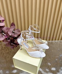 2025SSJIMMY CHOO Dinner High Heel Sandals/Single Shoes——————————Top TierThe Australian Pointed yba06ipz