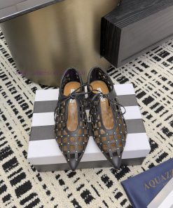 AQUAZURA Big Pineapple Nail Bead Sandals Have A Super Stylish Upper FootIt's Both Simple And Fa su6frbca