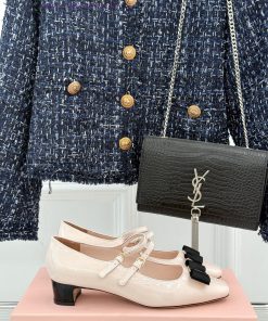 Ferragamo/Ferragamo 25AW New ProductBow Mary Jane ShoesElegant Romantic And Casual Italian Styl 1z87pt2l