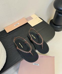 Miu Miu 25ss Minimalist Knot SandalsDon't Be Fooled By The Simple Craftsmanship Each One Is Ver 1mdz7exb