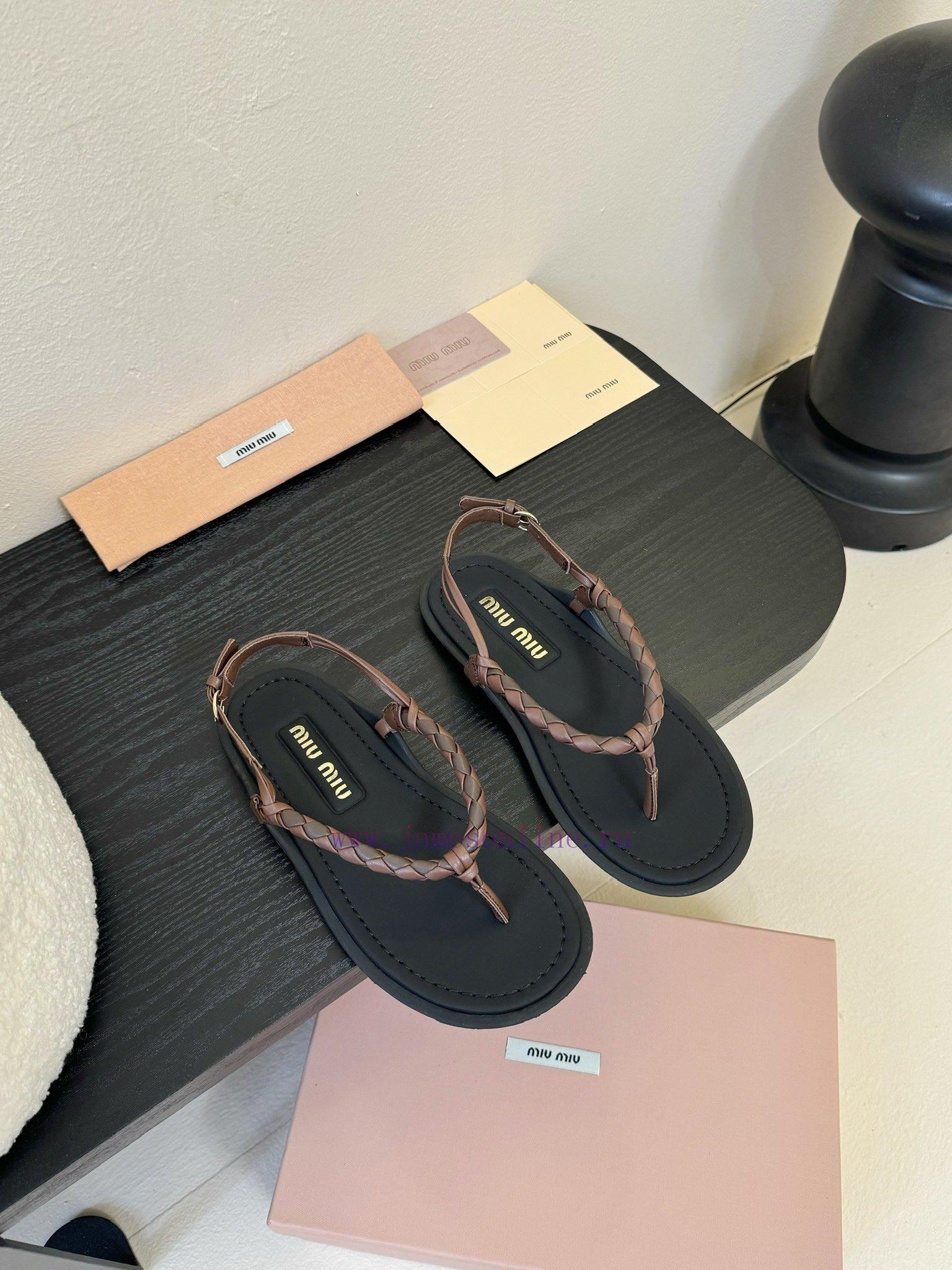 Miu Miu 25ss Minimalist Knot SandalsDon't Be Fooled By The Simple Craftsmanship Each One Is Ver 1mdz7exb - Image 2