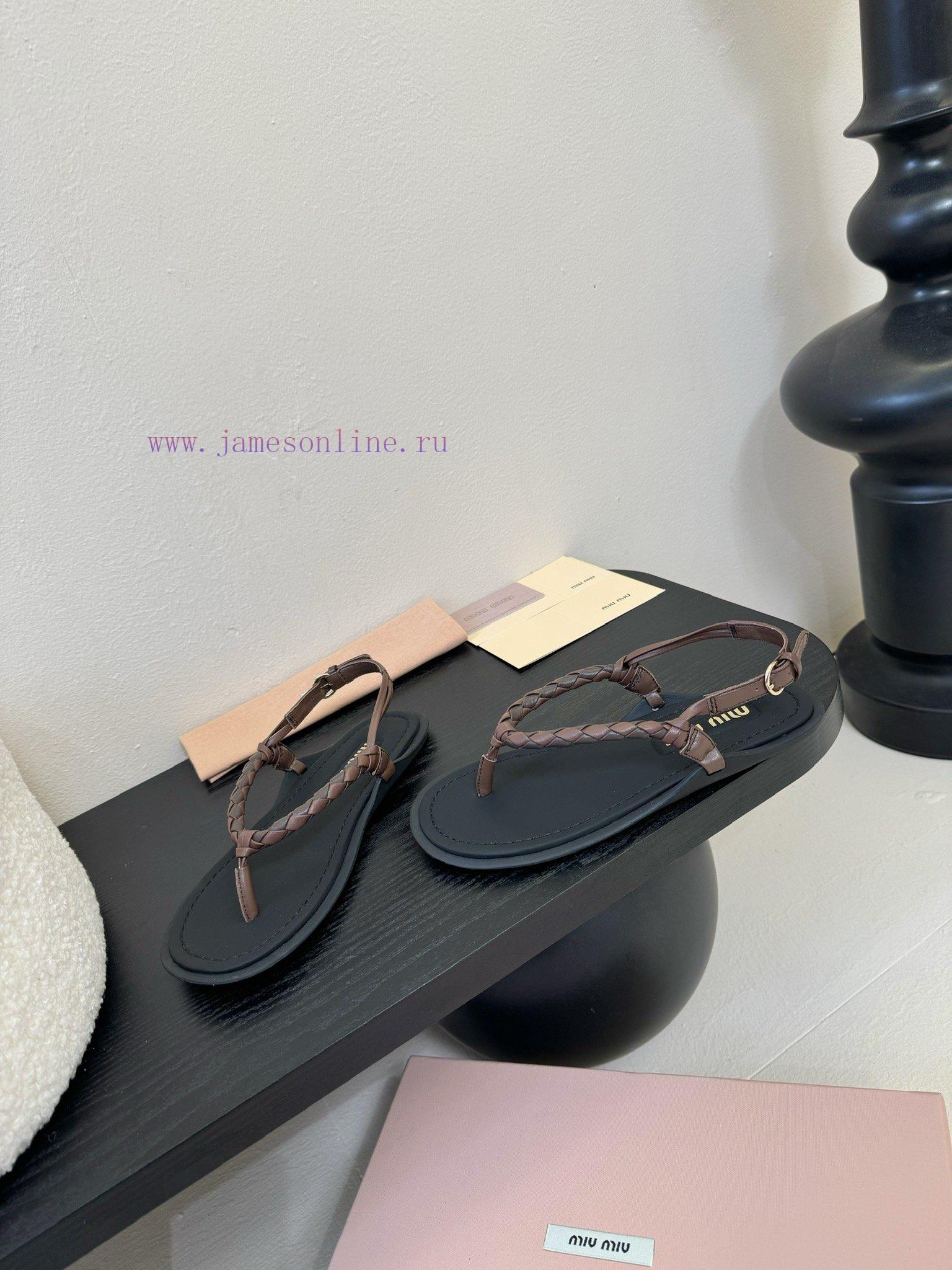 Miu Miu 25ss Minimalist Knot SandalsDon't Be Fooled By The Simple Craftsmanship Each One Is Ver 1mdz7exb - Image 4
