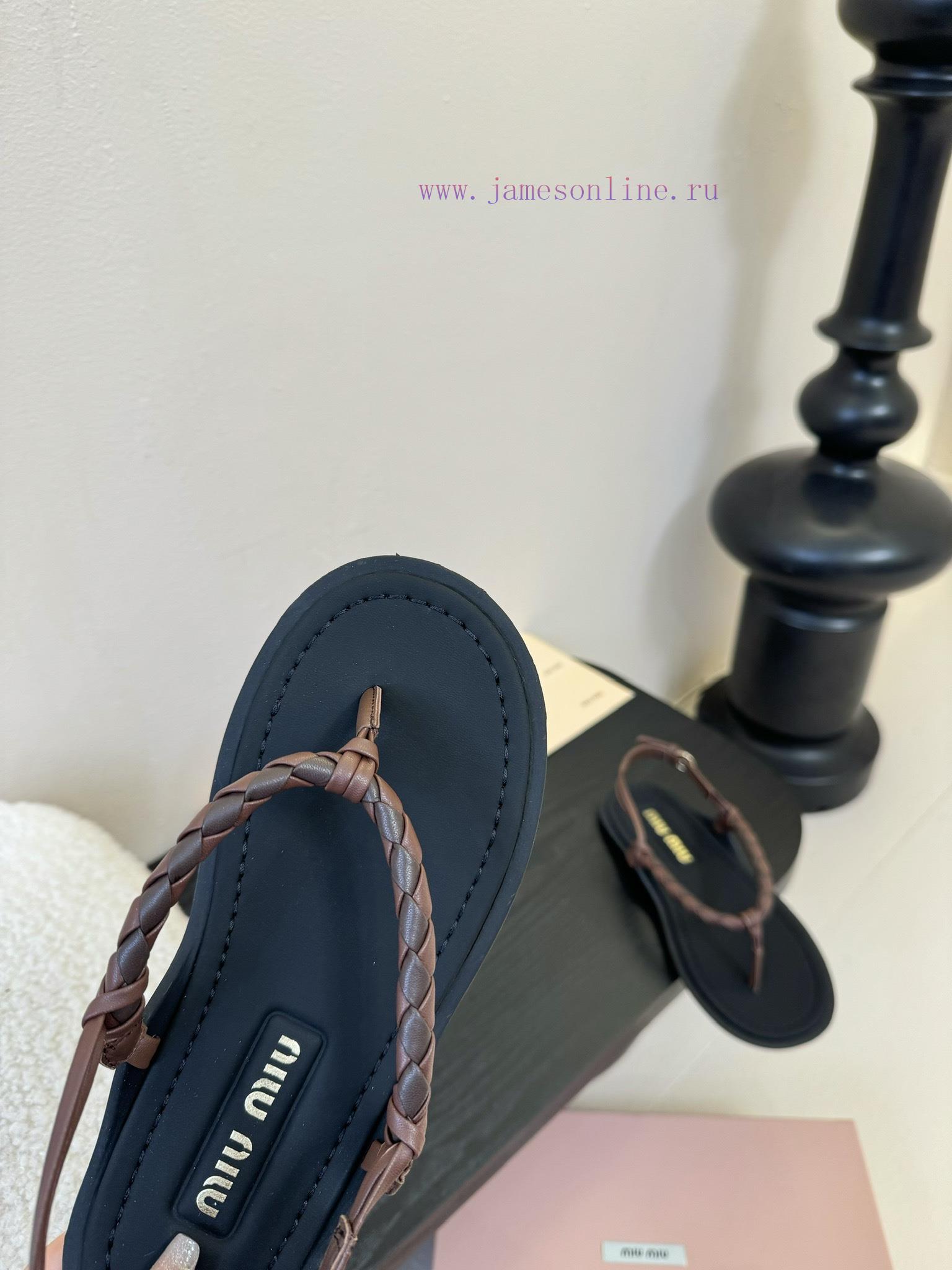Miu Miu 25ss Minimalist Knot SandalsDon't Be Fooled By The Simple Craftsmanship Each One Is Ver 1mdz7exb - Image 7