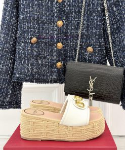 Valentino | Valentino 25s Spring/SummerNew V-button Thick Soled SlippersClassic V-buckle Elemen ls827u3w