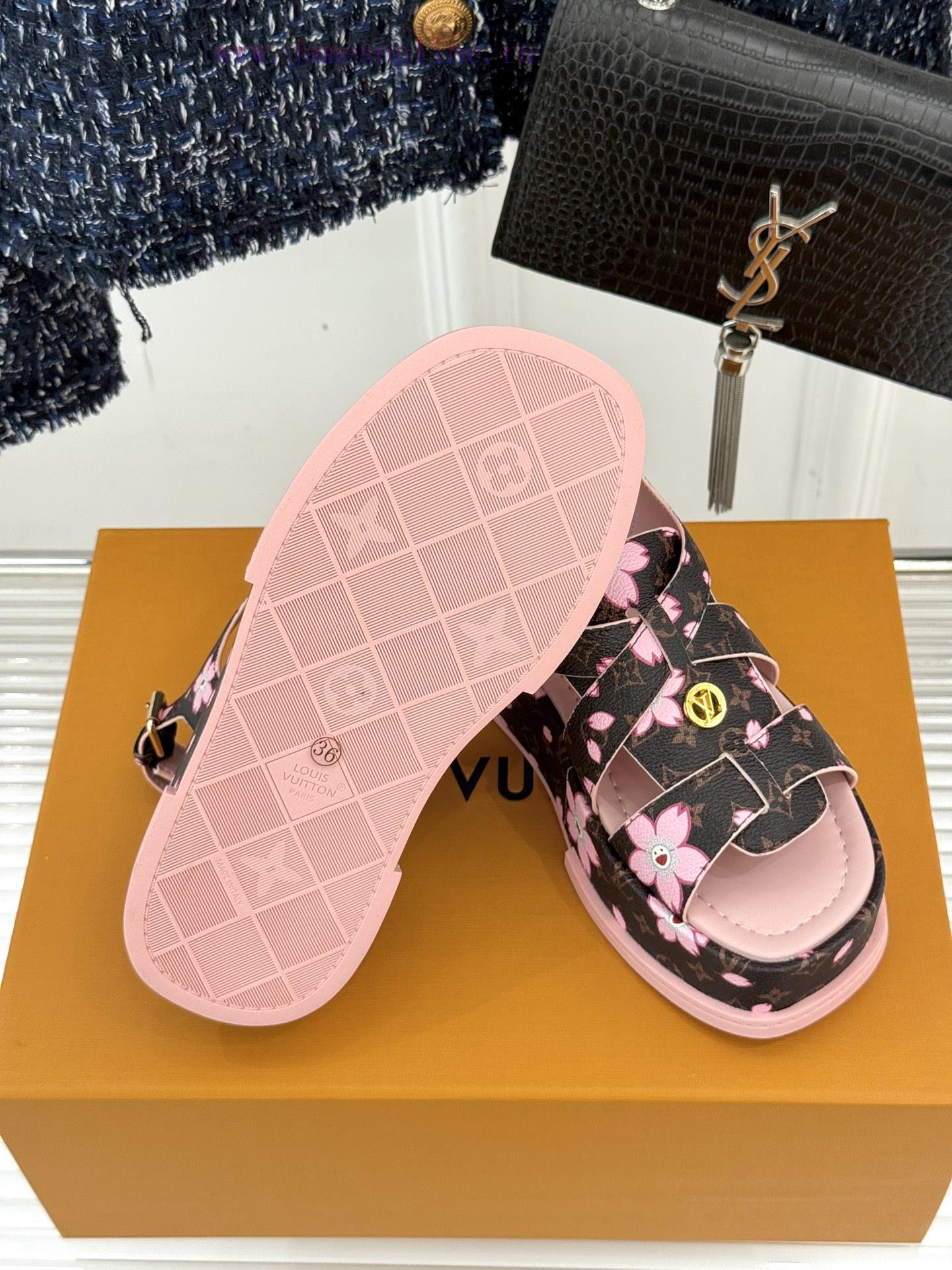 L * V Donkey Home Spring/Summer New Thick Bottom Beach SandalsThe Hottest Styles Of This Summer b7ihgvdy - Image 10