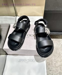 Jimmy Zhou JMYY CHOO Beach SandalsThe Design Style Of Rhinestone Matching Is Very Unique. In Th ibcmps27