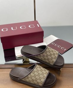 2025Gucci Lido Series Hot Selling Men's Classic G G G Foot Pedal Set Foot Straight Cool Support xjpvqjyn