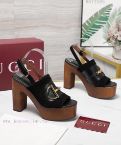 Top TierOriginal Replica Of Oak Solid Wood Water TableGucci's Latest Popular Fish Mouth Sandals rzb10irl