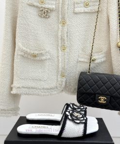 Chanel | Chanel Classic Spring/Summer New ProductsCamellia Slipper SeriesThis Season's Camellia 601qcrim