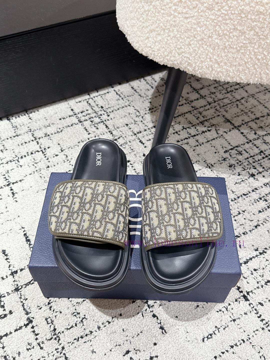 Top Men's StyleDior 25/New Aqua Men's Summer Velcro SlippersThe Alias Sandals Are A New Product acbey5u7 - Image 2