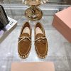 - Miu Miu's New Color Chicken Eye Flat Bean Shoes Miu Miu Miu Miu Miu 2024 Runway Show New Supe 650esa7k