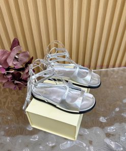 2025SSJIMMY CHOO Dinner High Heel Sandals/Single ShoesThe Australian Pointed Round Toe Series I lpwl06g5
