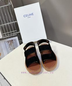 CELINE's New Spring And Summer Products Triumphal Arch Retro Roman Sandals And Slippers Come In 9jcfnieb