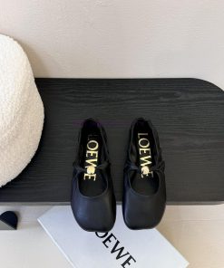 LOEWE 25ss Super Soft Sticky Dudu Same Ballet ShoesThis Pebble Soft Is An Elegant Combination O a7wvmp93