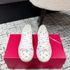 Top Tier Couple StyleValentino 25/Royco Series Cherry Couple Casual Sports Shoes White ShoesThe fn7b4nyj