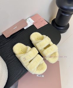 MiuMiu/Miu Miu's Latest Popular Fur MopOriginal Inverted Last Shape Ultimate 11 Body ShapeFabri d8m6p8nx
