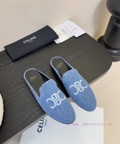 Celine * Celine 2025ss New Baotou Half TrailerThe Internet Celebrity Instagram Grass Planting A kxu8e2s5