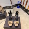 Out 𝘽𝙖𝙡 * 𝙖𝙞𝙣 Balmain Autumn/Winter 2025 Fashion Show Waterproof Platform High Heel SandalsBran datyld72