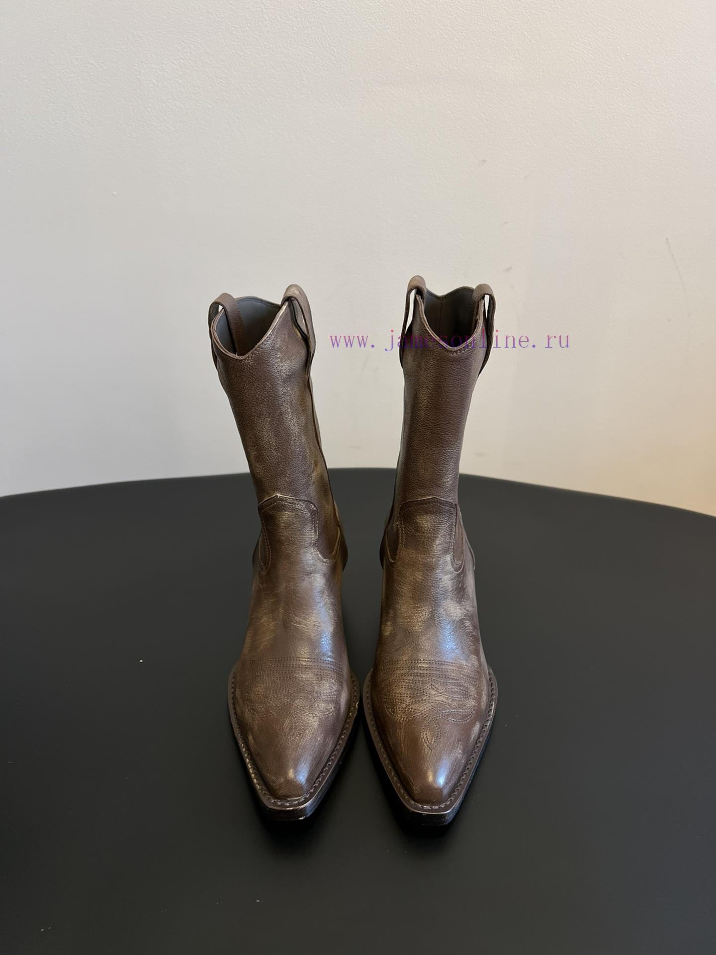 Purchasing Grade Miu Miu 25 Early Spring Motorcycle Style Retro BootsGreat! Miu's Vintage Desig 2vyrszwd