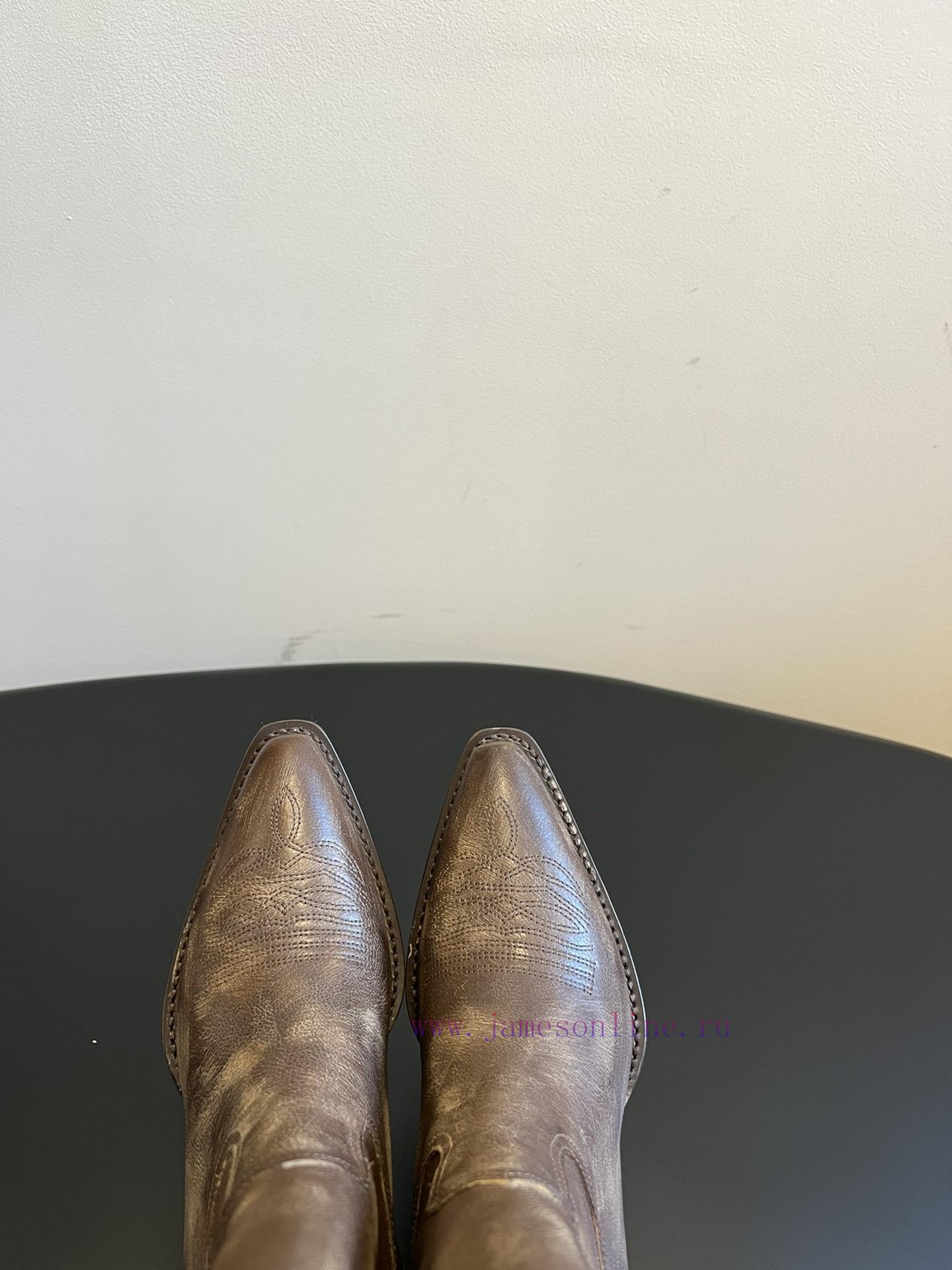 Purchasing Grade Miu Miu 25 Early Spring Motorcycle Style Retro BootsGreat! Miu's Vintage Desig 2vyrszwd - Image 5