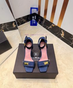 Out 𝘽𝙖𝙡 * 𝙖𝙞𝙣 Balmain Autumn/Winter 2025 Fashion High Heel SandalsBrand Balmain 𝘽𝙖𝙡𝙢𝙖𝙞𝙣 By Fren mmv3sil0