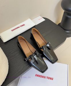 SHUSHUTONG 25ss Square Toe Small Heel Mary Jane Single ShoeThe Fairy Warrior Boots That Have Be txv9axal