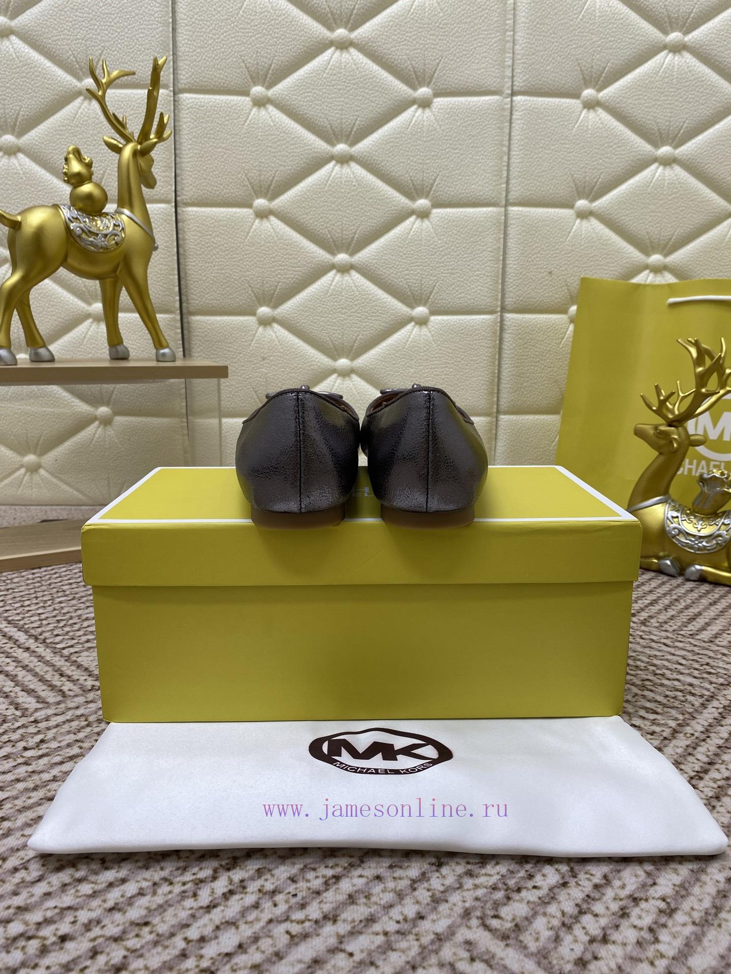 MK | 25Cs Spring/summer Toe Embroidered Logo Embellishment Ballet Shoes Resemble Necklaces Arou bhcsjked - Image 3