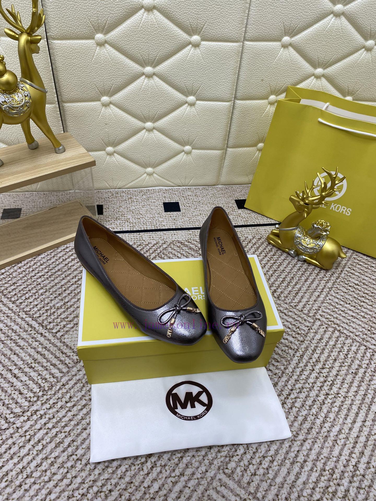 MK | 25Cs Spring/summer Toe Embroidered Logo Embellishment Ballet Shoes Resemble Necklaces Arou bhcsjked - Image 5