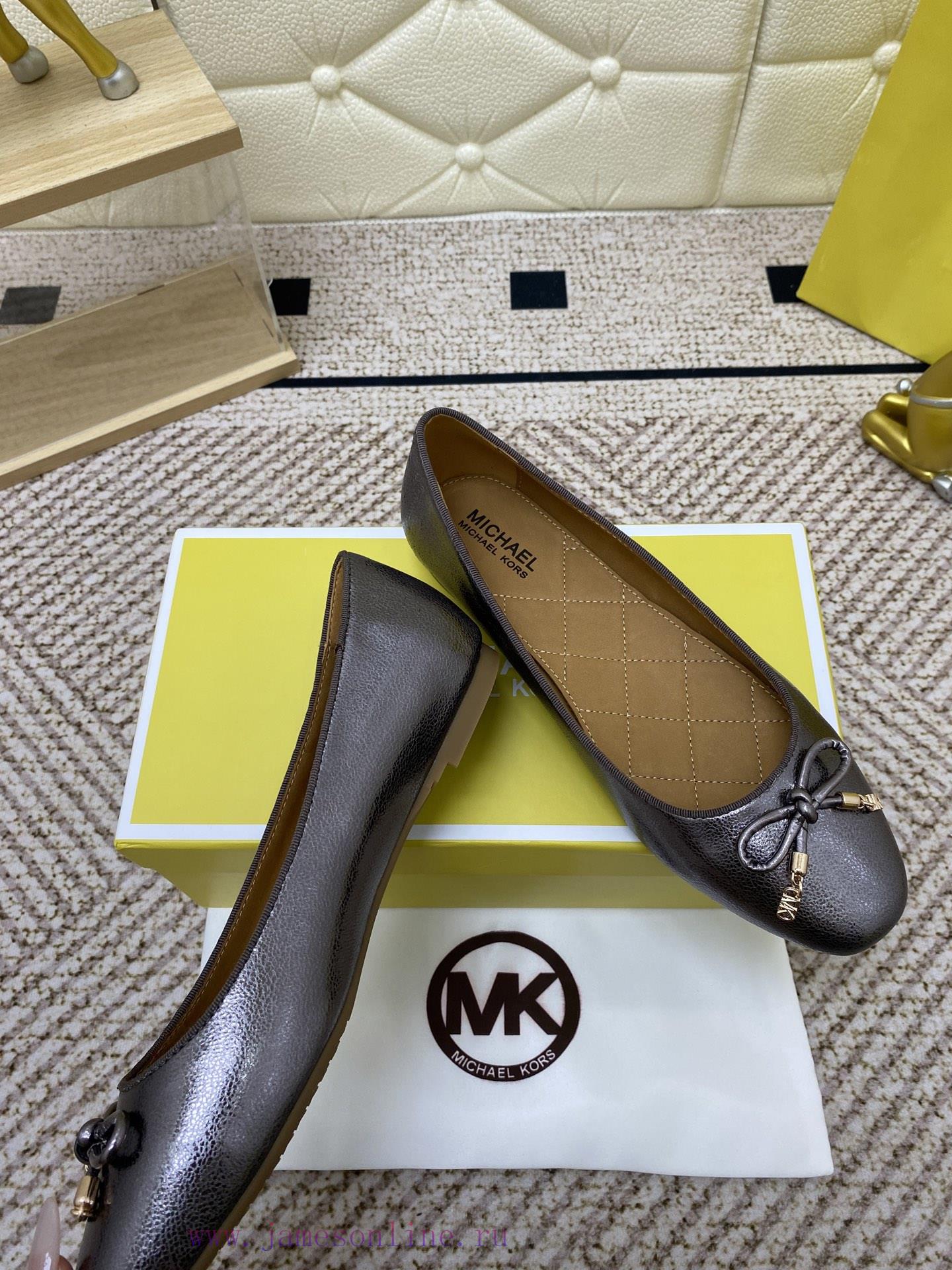 MK | 25Cs Spring/summer Toe Embroidered Logo Embellishment Ballet Shoes Resemble Necklaces Arou bhcsjked - Image 8