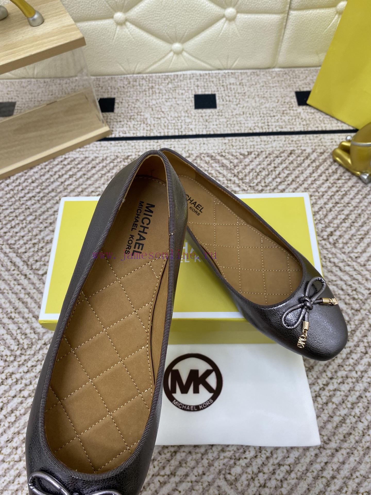 MK | 25Cs Spring/summer Toe Embroidered Logo Embellishment Ballet Shoes Resemble Necklaces Arou bhcsjked - Image 9