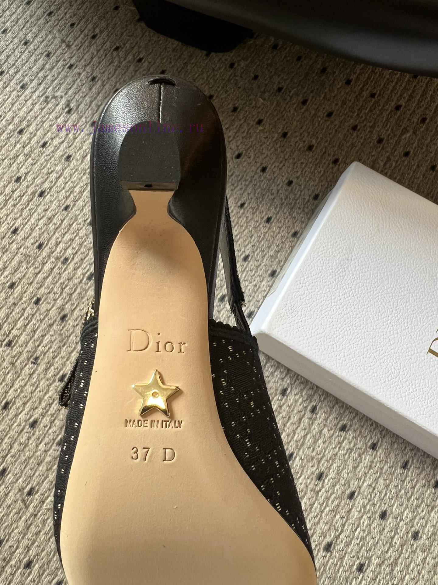 Top QualityDior Classic Black Polka Dot Bow High HeelsA Masterpiece Showcasing Dior's Exquisite baodcfoq - Image 8