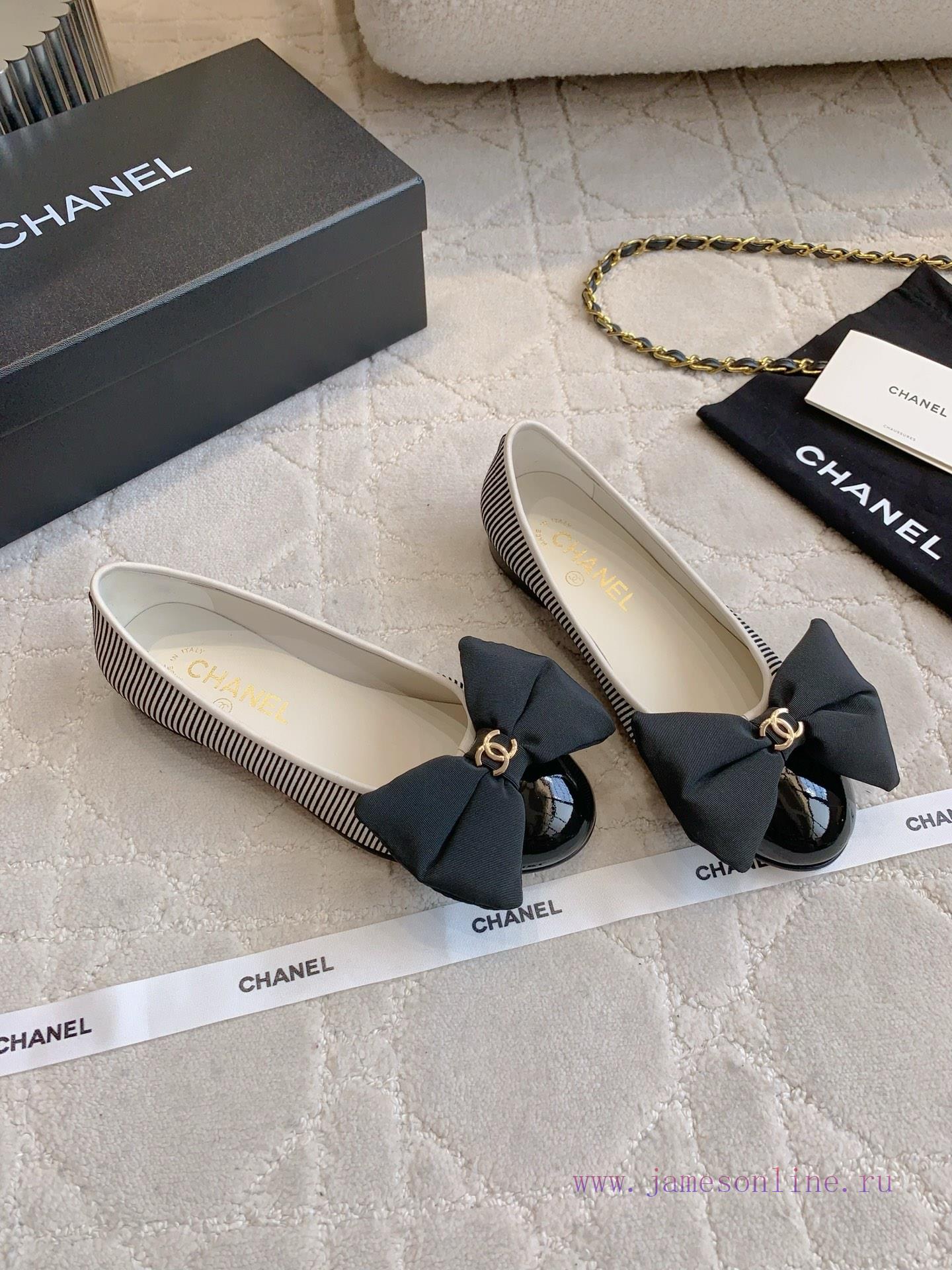 Chanel's New Butterfly Bow Flat Sole Shoes Exude A Sense Of Luxury That Always Makes People Fee omfmf7js - Image 4