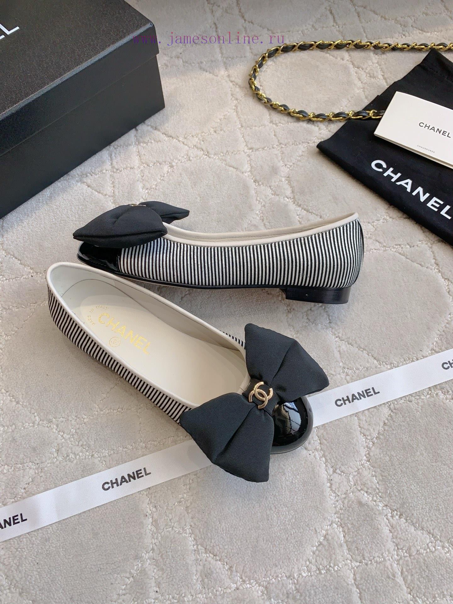 Chanel's New Butterfly Bow Flat Sole Shoes Exude A Sense Of Luxury That Always Makes People Fee omfmf7js - Image 5