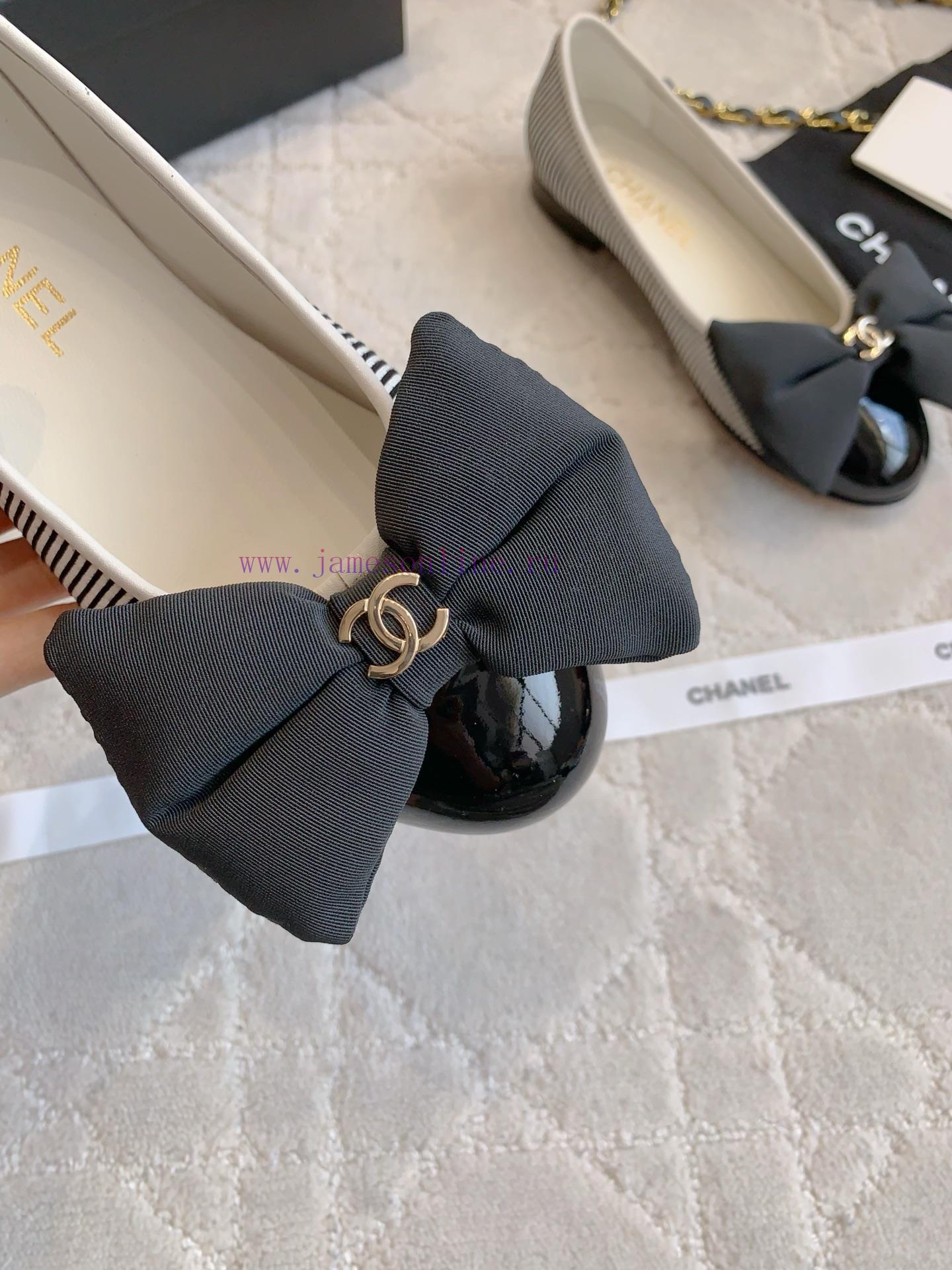 Chanel's New Butterfly Bow Flat Sole Shoes Exude A Sense Of Luxury That Always Makes People Fee omfmf7js - Image 6