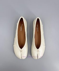 MaisonMargiela | MM6 Margiela Tabi MuleRetro Ballet Shoes With Split Toe Design~Laser Cutting T x6x7kfga