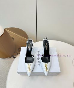 Saint Laurent YSL Sexy High-heeled SandalsSAINTLAURENTYSL2025 Early Spring New Saint Laurent He f1bbva3y