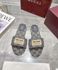 P New GG Gucci Women's Beach SlippersThis Sandal Is Defined By A Light Golden Horsehead Detail zjmp9s1i