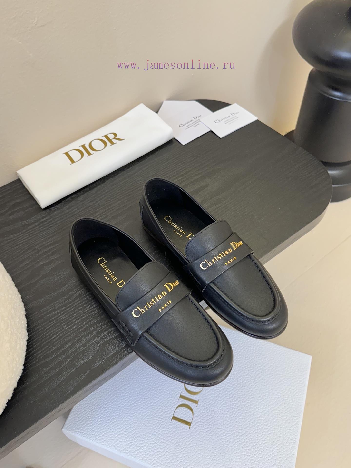 Dior 25ss Spring/Summer New Dior Round Head Flat Flat LoafersThis My Dior Open Heel High-heeled 13201y8b - Image 2