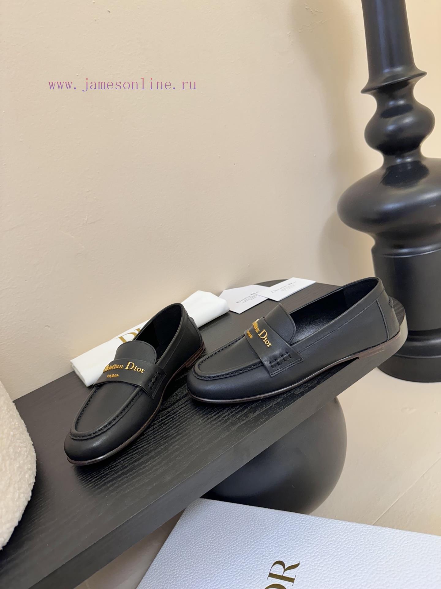Dior 25ss Spring/Summer New Dior Round Head Flat Flat LoafersThis My Dior Open Heel High-heeled 13201y8b - Image 4